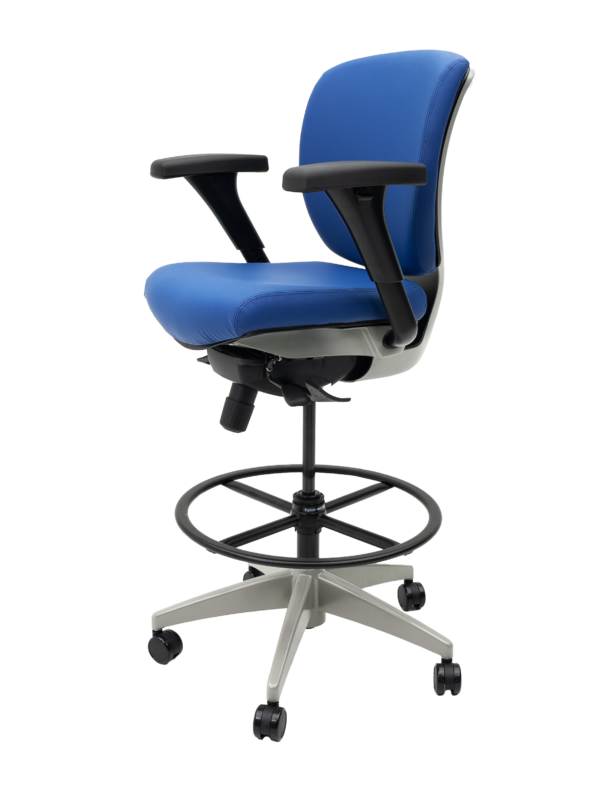 Ever Chairs Cygnus Mid-Front & Left View